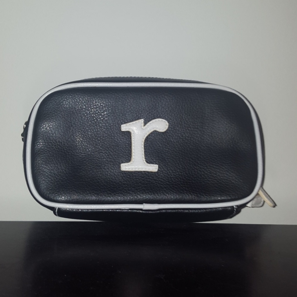 Black and White Initial Wallet